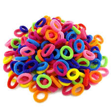 Buy Colorful Elastic Hair Band Set 100 Pcs At Indozstyle Com Free Shipping To 185 Countries In 2020 Kids Hair Accessories Hair Band For Girl Girls Hair Accessories