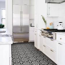 Black And White Peel And Stick Floor Tiles Lowes Floorpops Gothic Peel And Stick Floor Tiles 12 In X 12 In 20 Tiles 20 Sq Ft Tfp2475 The Home Depot In 2020 Peel And Stick Floor Tile Floor Self Adhesive Floor Tiles