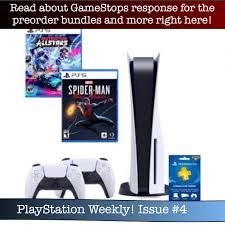 This gamestop ps5 preorder escalated quickly. Playstation Weekly Issue 4 Ps5
