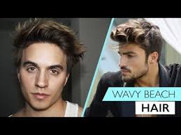 There's no need to many men with wavy hair seem to be complaining about the same thing. Men S Wavy Hairstyle Tutorial Modern Beach Hair Dre Drexler Youtube