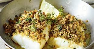 Schneller Fisch Mit Krauterkruste Rezept Fischfilet Rezepte Edelfisch
