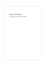 Australia and new zealand have lists of permitted seed to which we will refer to ensure nothing is sent with a prohibited species name. Https Edepot Wur Nl 121915