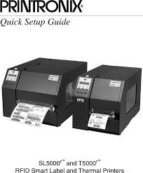 Has selectable parameters, pressing the unlocked enter key will select. Admp2 Rfid Printer User Manual Ptx Qsg Sl5r T5r 178423b Book Printronix