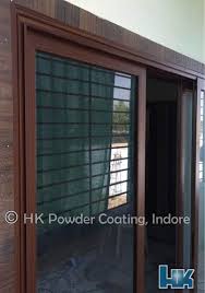 powder coated wood finish aluminum windows for home id