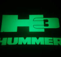 LED Ghost Shadow Puddle Light Kit for Hummer H3