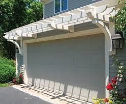 Marston Garage Trellis System Walpole Outdoors Garage Trellis Garage Pergola Garage Door Design