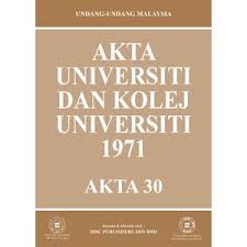 Akta universiti dan kolej universiti 1971. Laws Of Malaysia Page 51