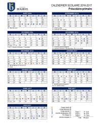 Il couvre toute l'année scolaire, de la rentrée des classes le jeudi 1er septembre 2016 aux vacances de sortie débutant le samedi 8 juillet 2017 en passant par les vacances de la toussaint, les vacances de nöel, les vacances du carnaval, les vacances de pâques et les congés de l'ascension. Calendrier Scolaire 2016 2017