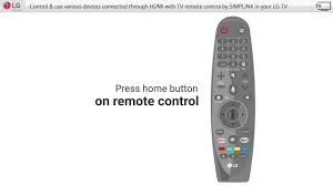 Universal magic remote control for lg smart tv remote（no voice function no pointer function） compatible with all models for lg. Lg Webos Tv Simplink Setting In Lg Smart Tvs Youtube