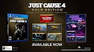 Consider the gold edition for additional content & expansion pass. Amazon Com Just Cause 4 Playstation 4 Gold Edition Square Enix Llc Everything Else