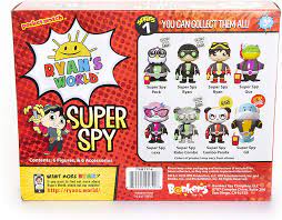 Some of the coloring page names are monster trucks coloring all for the boys, new york six year old youtube star brings his own toy, ryans world plush toy assorted big w, personalized coloring the wedding, lets play roblox with big gil and combo panda youtube, ryan toysreview kids sizes ryans toys review. Amazon Com Ryan S World Super Spy 6 Pack Figures Mystery Toy Spy Theme Mystery Figures 6 Of 8 Possible Figures Secret Agent Kids Toy Accessories Amazon Exclusive Toys Games