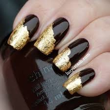 Esta decoración de uñas es muy fácil de realizar. Pin On Nail Art