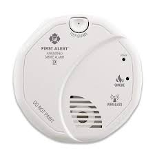 Stop your smoke detector chirping. First Alert Hardwired Wireless Smoke Alarm With Photoelectric Sensor And Battery Backup Sa521cn 3st