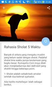 Mendirikan sholat 5 waktu dalam sehari semalam bagi seorang muslim merupakan kewajiban yang tidak bisa diganggu gugat. Android Icin Bacaan Niat Sholat Lengkap Apk Yi Indir