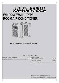 Arctic king window air conditioner. Arctic King Akc10cr71 Aksc10cr51 Manual Manualzz