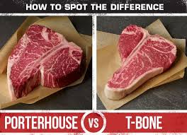 Porterhouse Vs T Bone How To Spot The Difference Porterhouse Food Beef Ham