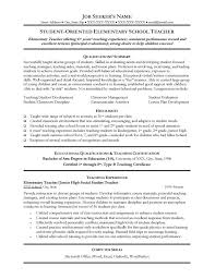 sample teacher resume, free