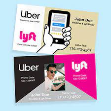 Start with a design, customize, print. Customize Uber Lyft Card Myeagleprint You Edit We Ll Print