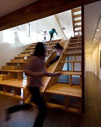 Arke stairs takes an entirely different approach to spiral stairs. 22 Beautiful Stairs That Will Make Climbing To The Second Floor Less Annoying Stair Slide Staircase Design Stairs Design