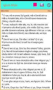 Containing the best igbo bible nso (igbob). Igbo Bible Bible Nso For Android Apk Download