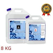 Sono composte con resine aventi numero epossidico superiore a 300 (elevato peso molecolare). Resina Epossidica 8 Kg Trasparente Bicomponente A B Effetto Acqua