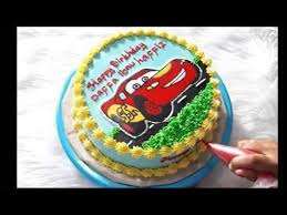 Resep kue tart yang sederhana dan mudah dipraktekkan. Model Kue Ulang Tahun Gambar Mobil 01 Kue Ultah Pusat