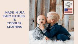 As a customer you'll be treated like a vip, because you are. Made In Usa Baby Clothes Toddler Clothing An Ultimate Source List Usa Love List