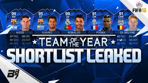 Comprate un pogba toty y un buen. Fifa 16 Balon D Or Longlist Released W Toty Ronaldo Youtube