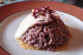 Then the fish gets topped with a fresh tomato and chili salsa. Sformato Di Riso Al Radicchio Con Salsa Al Parmigiano Maccaroni Reflex