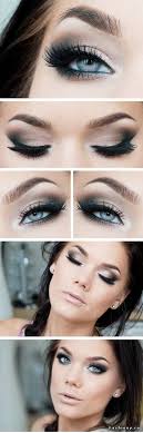 Smokey Eye Makeup For Blue Eyes Step By Step Eyelids Too Makeup Tips Evening Makeup Blue Eye Makeup Makeup