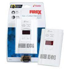 This co detector can tie in with alexa, google home, apple and microsoft smart home controllers. Kidde Firex Plug In Carbon Monoxide Propane Natural And Explosive Gas Detector With 9v Battery Backup And Digital Display 21029623 The Home Depot
