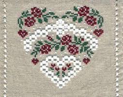 Daisy Roses Hardanger Rv97 Isabelle Haccourt Vautier Embroidery Chart