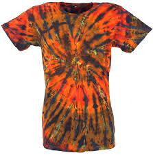 However, it's still entirely possible to make. Batik T Shirt Herren Kurzarm Tie Dye Shirt Orange Bunt Spirale