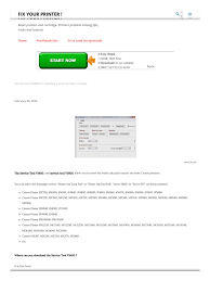 Here you can update your driver canon and other drivers. Service Tool V3400 For Resetting Canon Printers Counter Printer Computing Usb