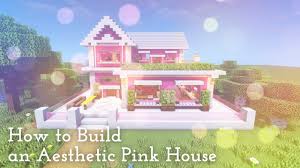 Minecraft How To Build An Aesthetic Pink House Youtube All minecraft commands have to be used in command blocks! minecraft how to build an aesthetic pink house