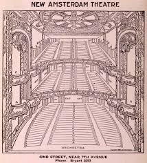 Have A Seat Seating Charts For Classic Theatres In New York