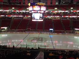 view from our seats picture of pnc arena raleigh