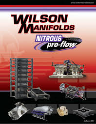 For Nearly 30 Years Wilson Manifolds Has Consistently Helped