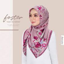 Sutra bawal hijab tudung selendang silk bawal dicetak hijab tudung 180x70cm. Tudung Bawal Ariani Murah Ready Stock Satin Silk Shopee Malaysia