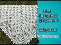Merhaba Sevgili Hanimlar Facebook Gulay In Orgu Gunlugu Sayfamdan Bana Ulasan Gulsum Hanimin Ricasi Uzerine Frozen Buz Yapraklari Sal Sal Orgu Tig Desenleri