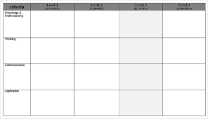 blank rubric template - April.onthemarch.co
