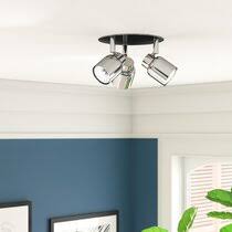 Willa arlo interiors alya 4 light led flush mount & reviews … Bathroom Flush Lights You Ll Love Wayfair Co Uk