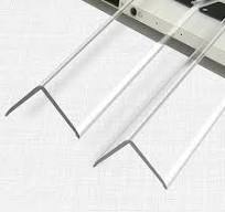 HM&DX Clear Self-Adhesive Corner Guard Edge Protector,90-Degree Corner Trim  Strip, Plastic ​Proofing Corner Trim Strip for Home Balcony Windowsill ...