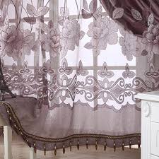 Design your everyday with pattern floral sheer curtains you'll love. Nk Home Luxury Floral Tulle Door Window Curtain With Beads Drape Panel Sheer Scarf Valances Divider Room Decorative 1x2 5mnk Home Luxury Sheer Floral Tulle Wind In 2021 Curtain For Door Window