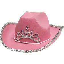 Pink Rhinestone Cowgirl Hat Party City Rhinestone Cowgirl Cowboy Hats Pink Cowboy Hat