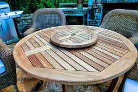 Tortuga outdoor jakarta teak dining table : Patio Store Tortuga Jakarta Teak Round Dining Table