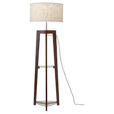 By adesso (23) $ 97 50. Adesso Home Henderson Wood Shelf Floor Lamp In Walnut 3007 15