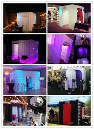Hot Sale Inflatable Wedding Photo Booth Wedding Photo Enclosure Inflatable Led Photobooth Cube Tent With Led Strip Cabina De Fotos Boda Personalizada Cabinas