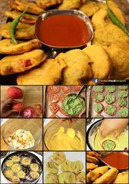 Tomato Bhajiya Pakoda Recipe Step By Step Pictures Indian Food Recipes Indian Food Recipes Vegetarian Indian Snack Recipes