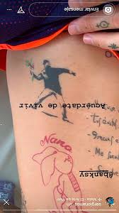 Sergio ramos garcía is a spanish professional footballer who plays for real madrid and the spanish national team as a defender. Tatuirovki Ramosa Celaya Vselennaya Iisus Majkl Dzhekson Otsylki K Dali Benksi I Desime Siesta Blogi Sports Ru